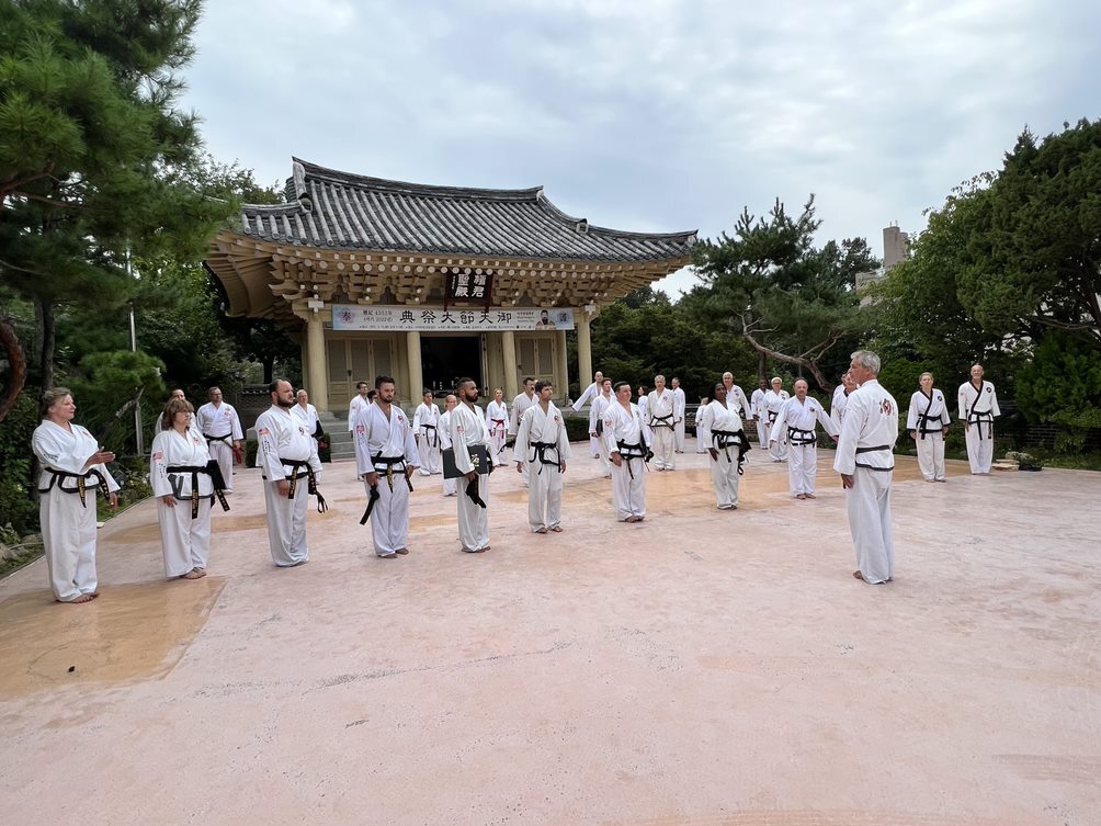 GMAC Instructor Pic in front on shrine